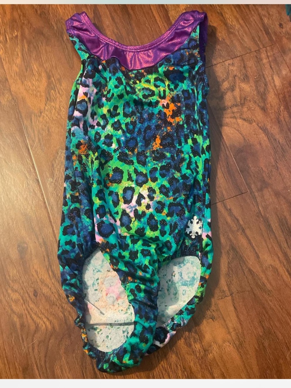 Snowflake Designs leotard